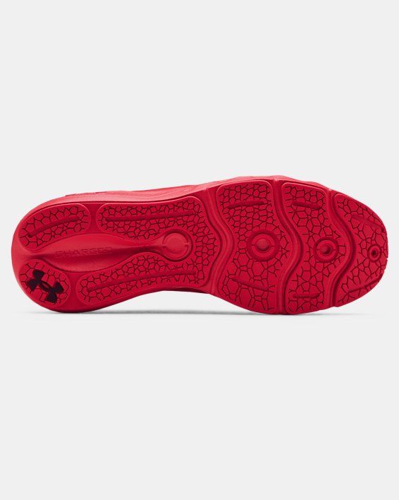 Men's UA Charged Vantage Knit Running Shoes, Red, pdpMainDesktop image number 4